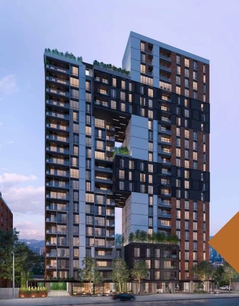 Apartamento a estrenar en IQ10, zona 10, en nivel 7.