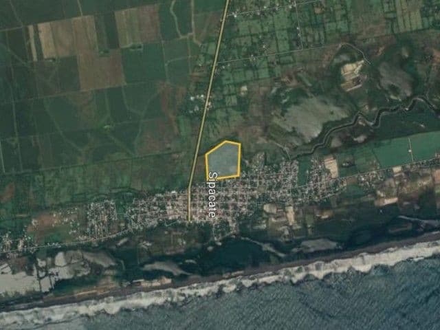 Venta Terreno Centro de Sipacate, Escuintla