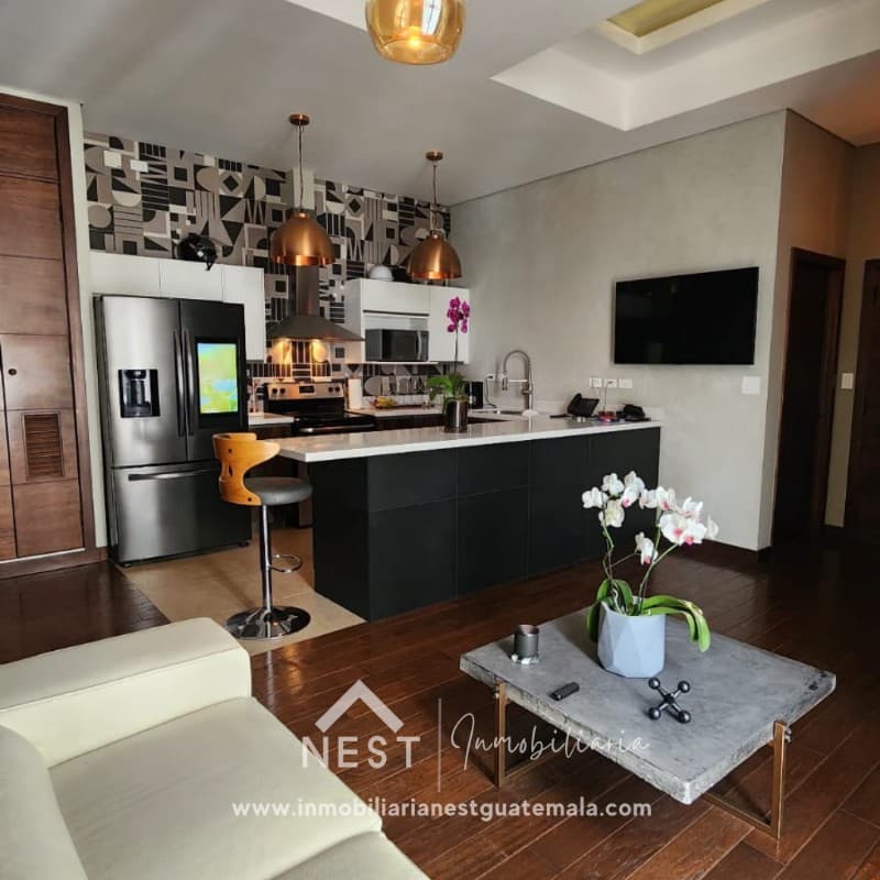 RAMBLAS DE CAYALA - Apartamento moderno de 2 habitaciones en RENTA, zona 16