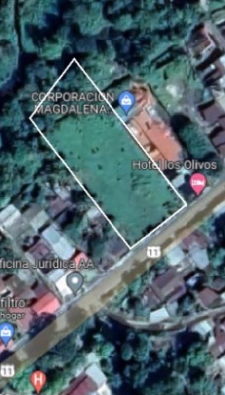 Terreno Patulul, Suchitepequez.41 frente*113 fondo/ 5,459.80 m2 área registrada.Valor 4 millones