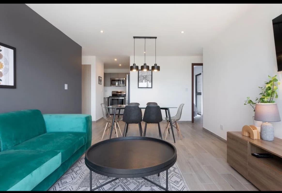 APARTAMENTO  EN VENTA COMPLETAMENTE AMUEBLADO Y EQUIPADO EN PARQUE 10
