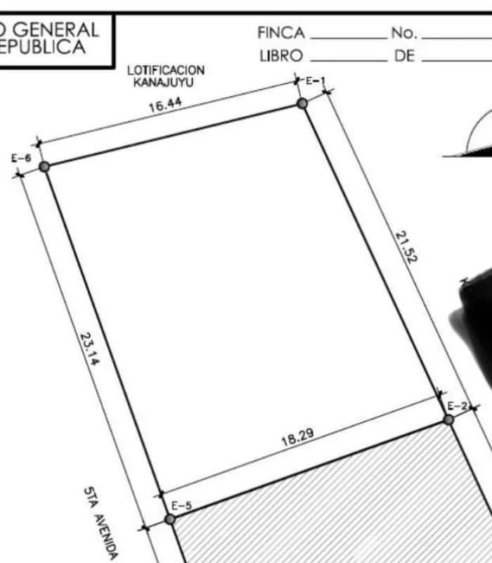 terreno en venta kanajuyu