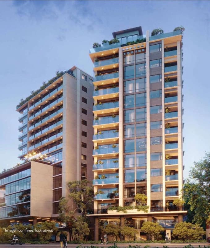 Apartamento en venta Edificio Elemento Norte zona 13 con estudio!!!