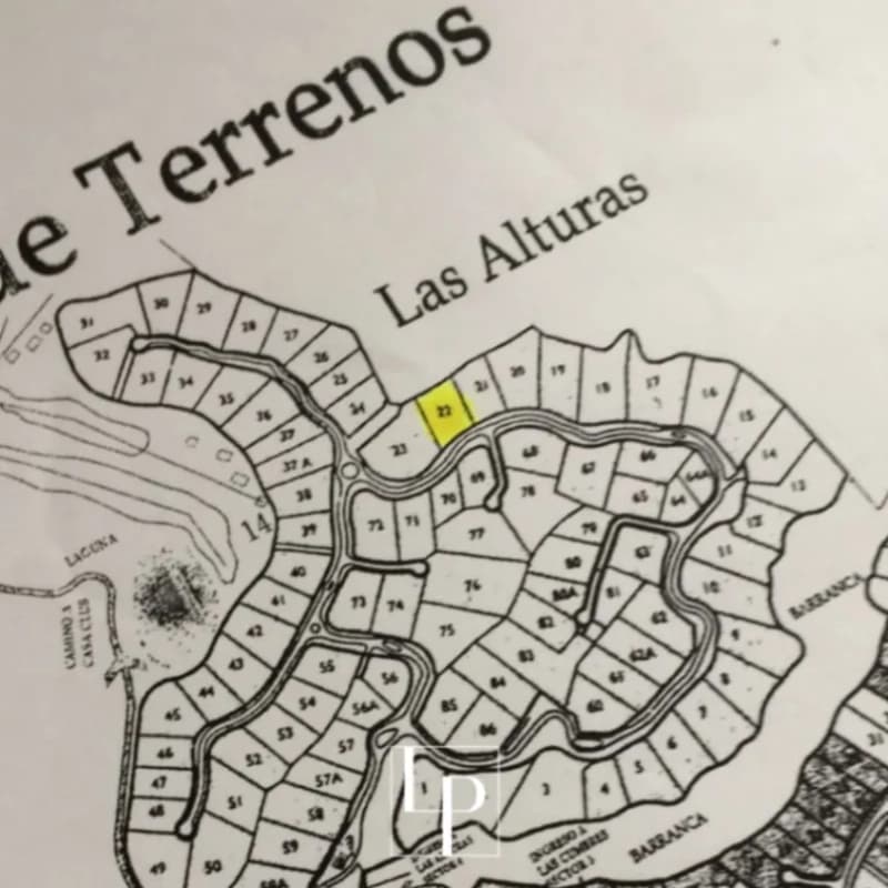 Terreno en Venta en Las Alturas, Proyecto de La Reunión.
