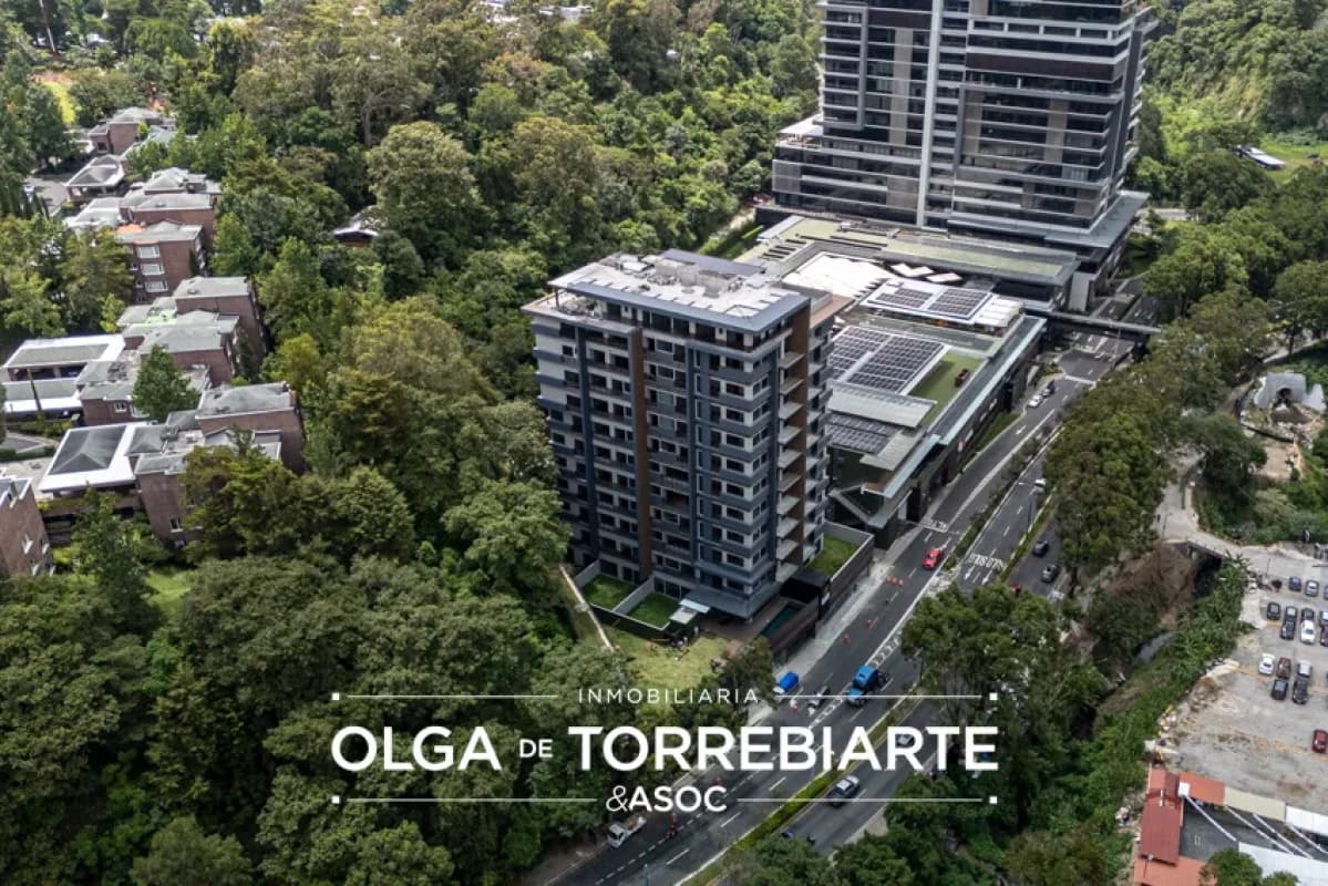 Apartamento con terraza en Spazio, Zona 15