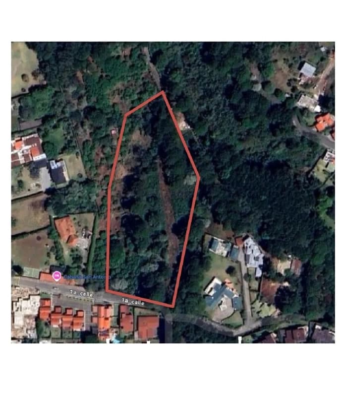 Terreno 11,096v2 en Venta en Residencial San Antonio, km.16.5 a El Salvador
