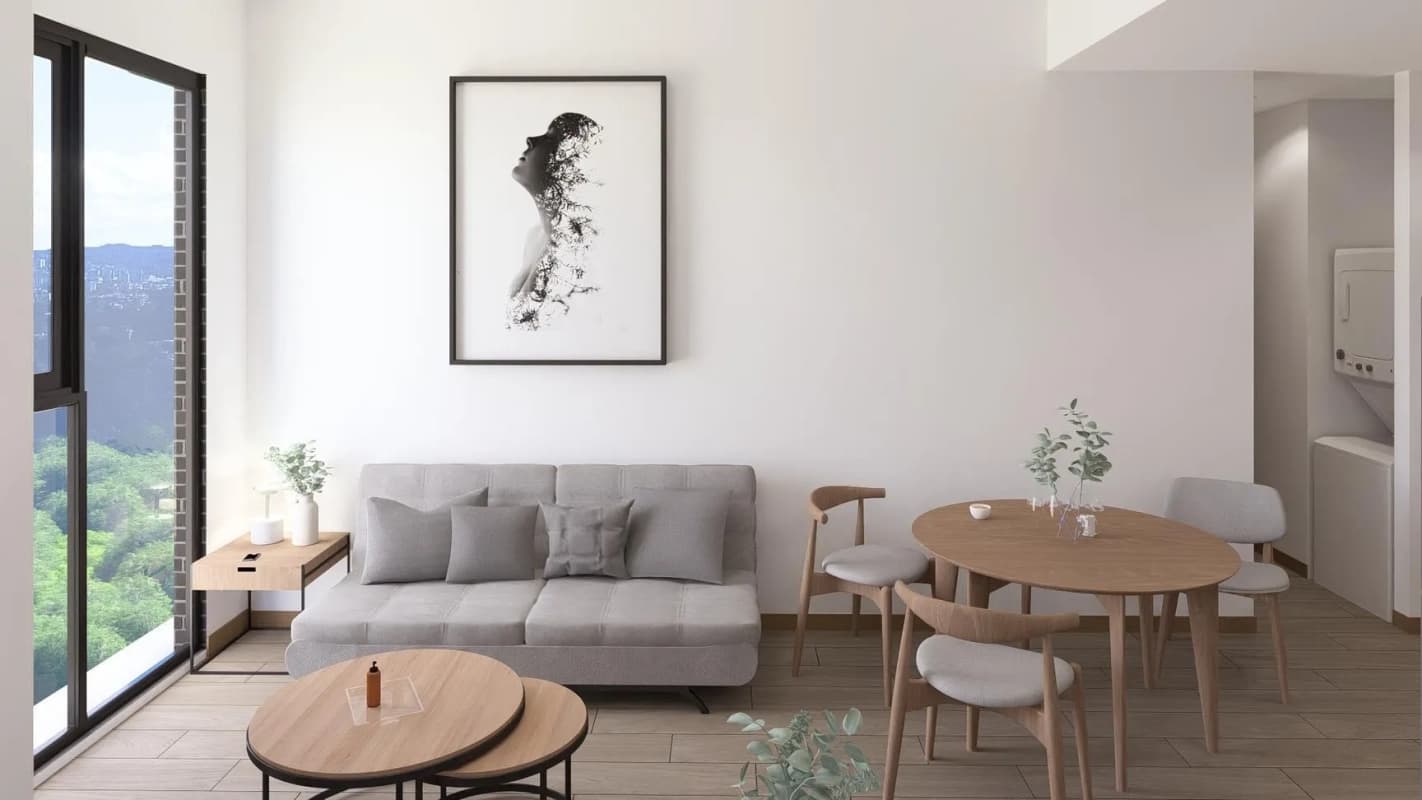 Apartamentos tipo estudio en Zona 10 (Opción 2)
