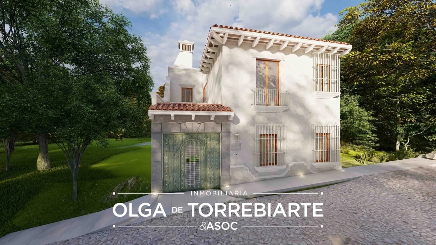 Casa en construcción en Hacienda del Comendador