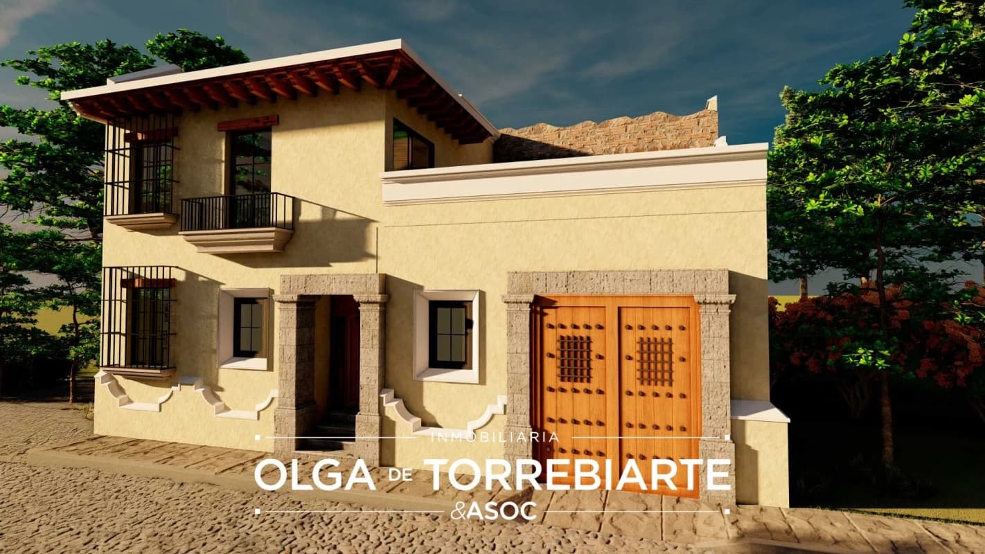 Casa en construcción en Hacienda del Comendador