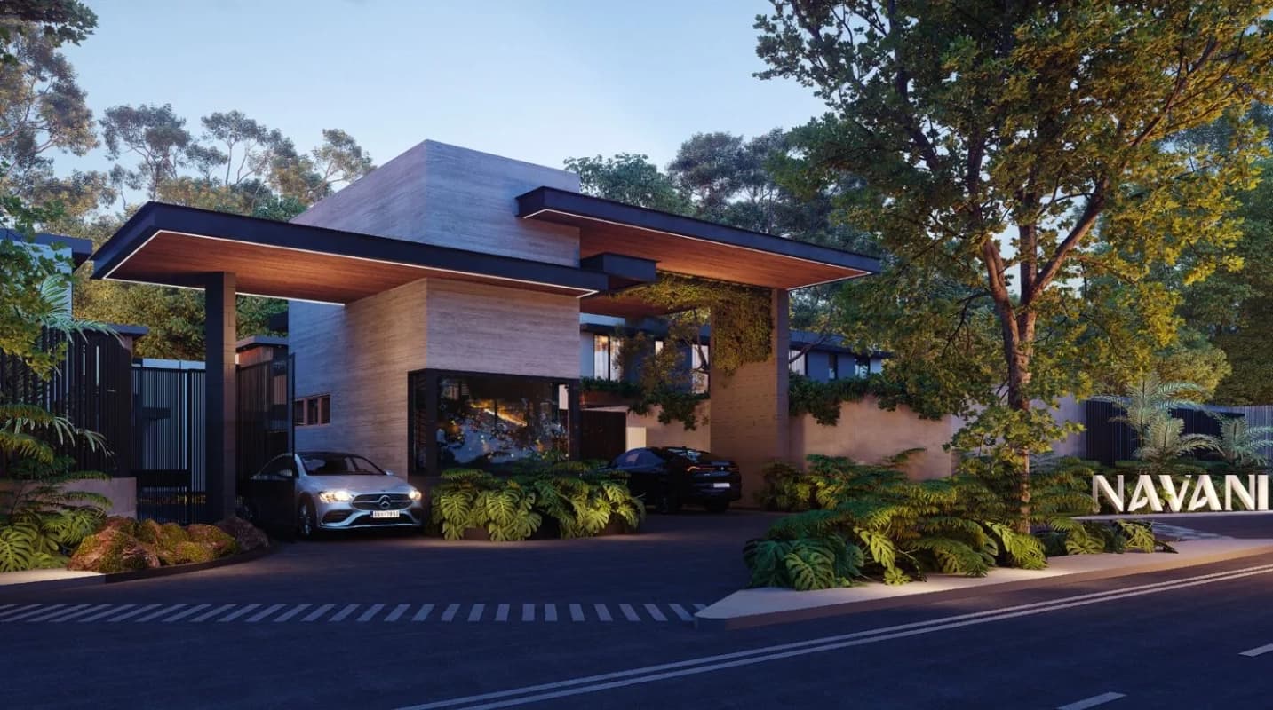Casa en construcción, Condominio NAVANI