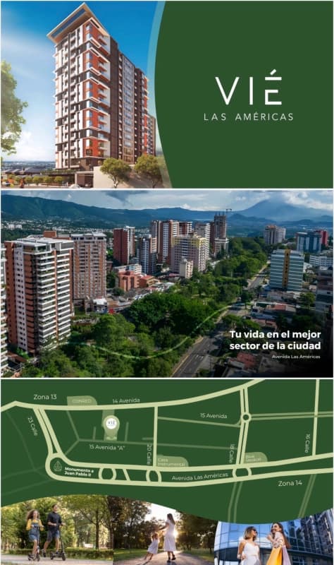 Apartamentos en venta en Edificio nuevo Vie Américas! En planos, para entrega 2027!