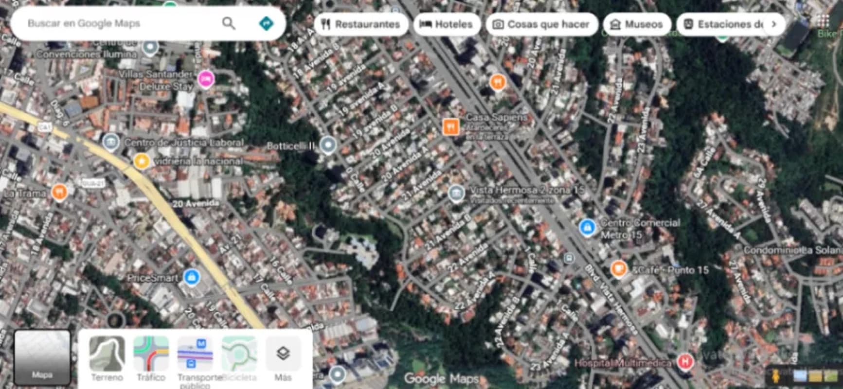 Casa amplia en Zona 15, Vista Hermosa 2, en Planos