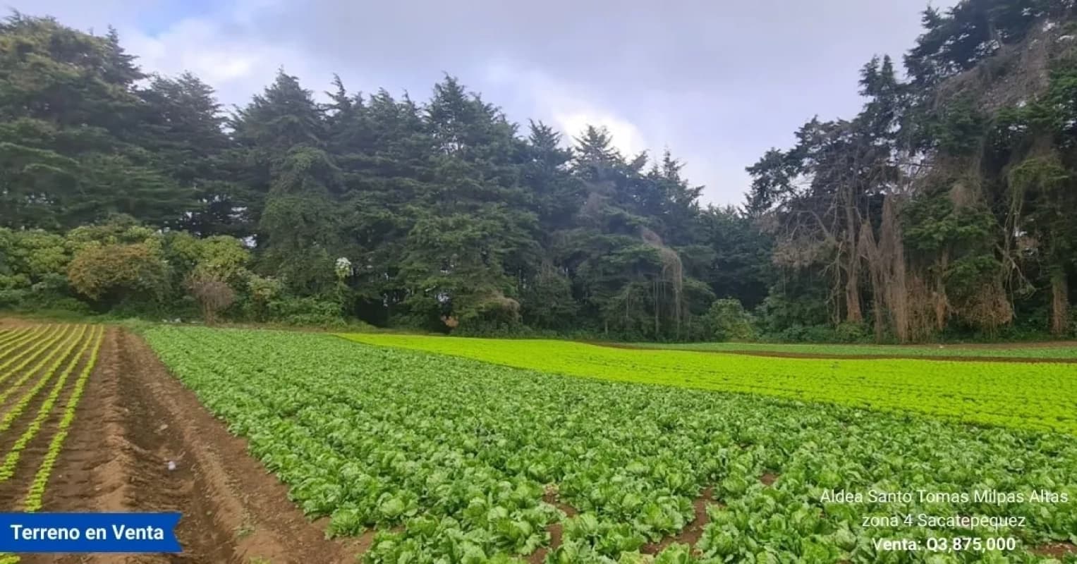Terreno en Venta en Santo Tomas Milpas Altas, Sacatepéquez