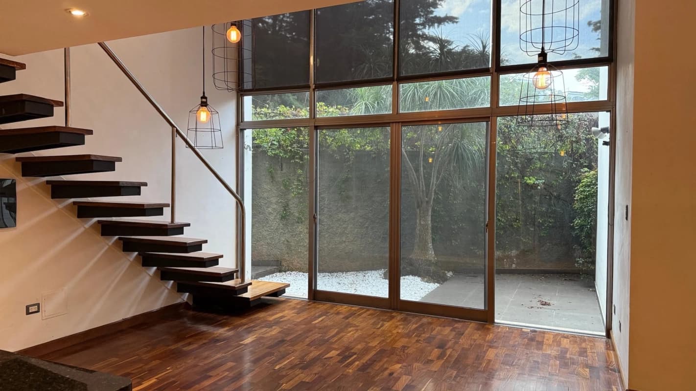 Apartamento semi amueblado con jardín en Vista Hermosa I, Zona 15