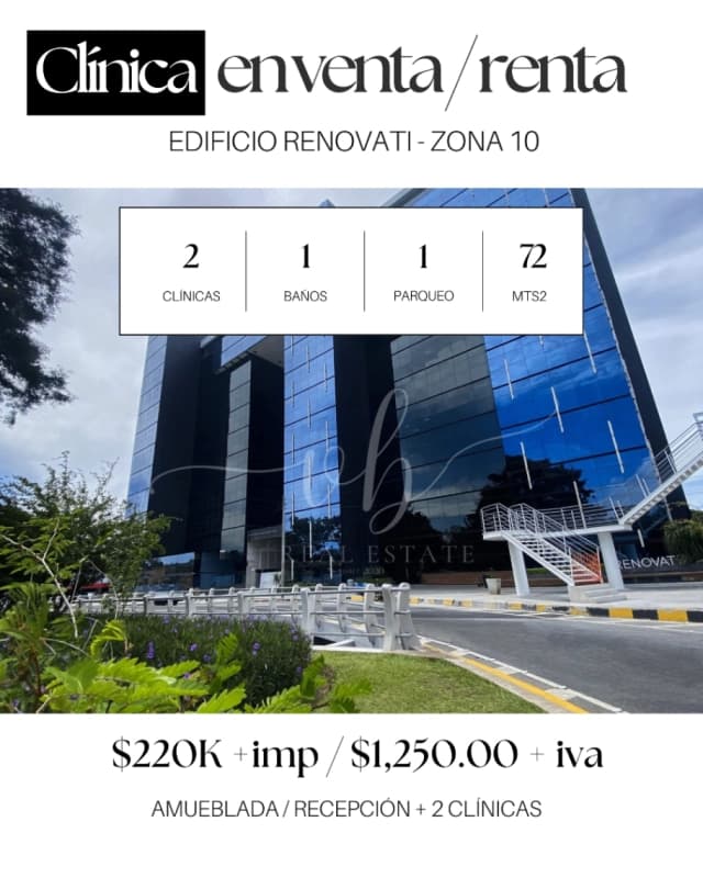 Clinica en venta/renta (amueblada) - Renovati z10