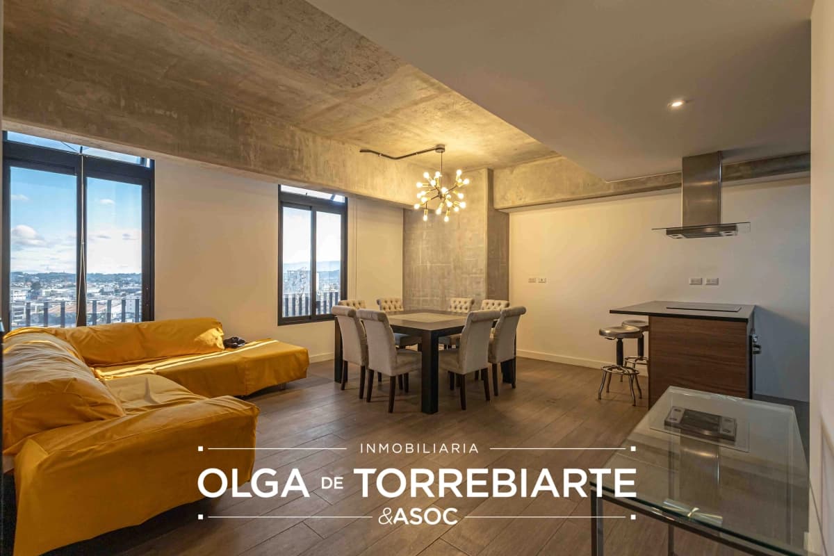 Apartamento amueblado en Granat, Zona 4