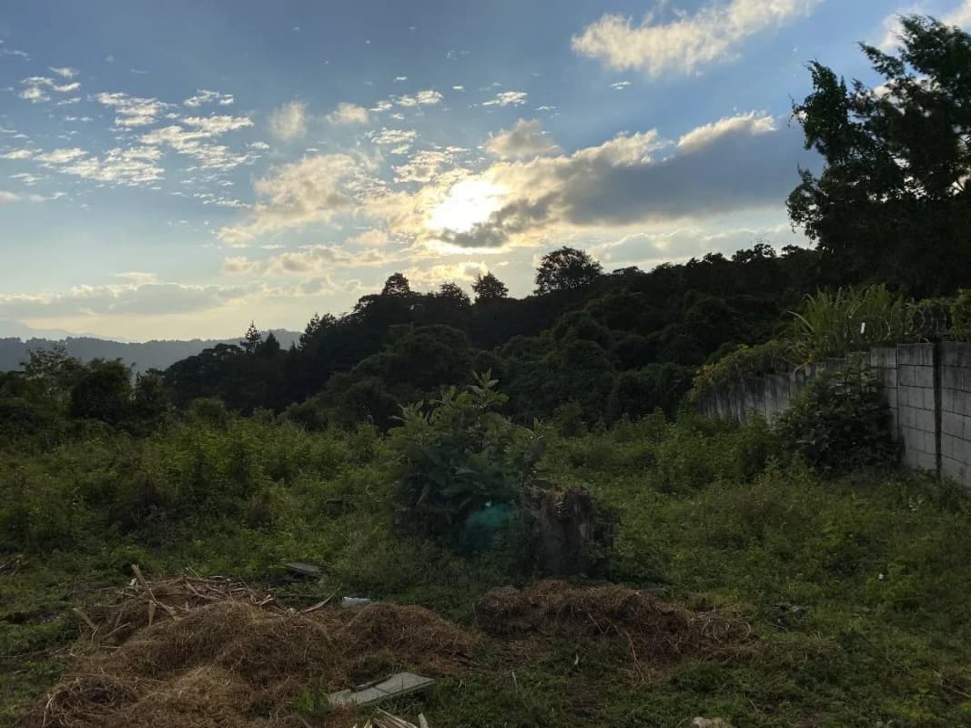 Terreno sobre carretera a El Salvador km. 21.5