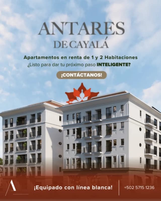 APARTAMENTO EN RENTA| 2HAB. | ANTARES DE CAYALÁ – EDIFICIO C