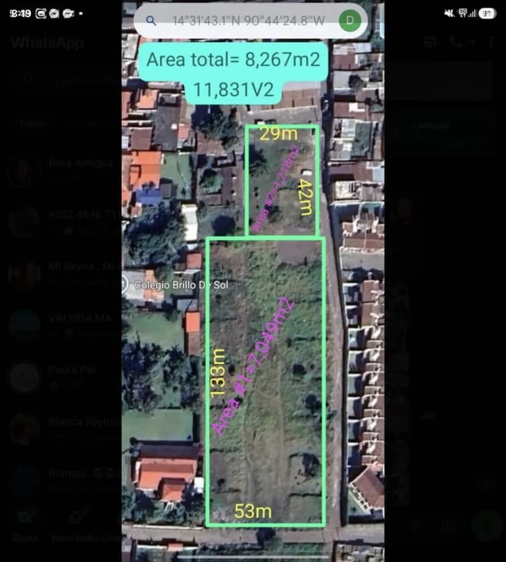 Amplio terreno en venta en San Pedro Las Huertas a 10 minutos de Antigua Guatemala