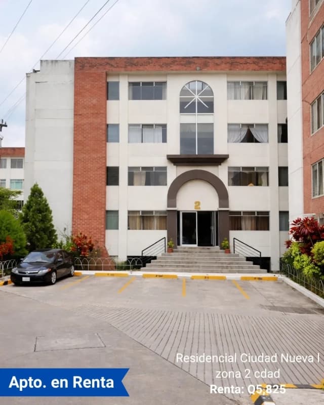 Apartamento en Renta en Residencial Ciudad Nueva I zona 2 cdad