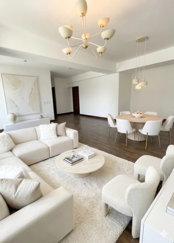 lindo y completo Apartamento, 3 habitaciones y dormitorio de Servicio z14