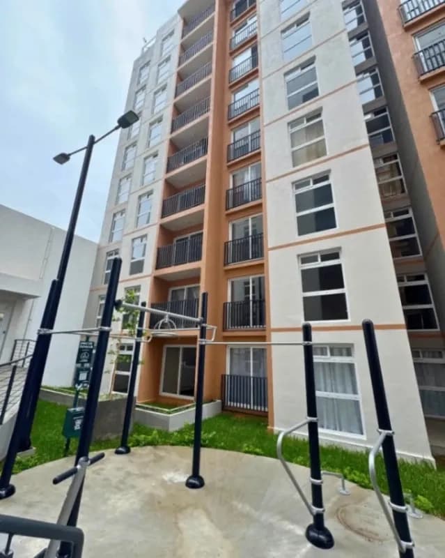 Rento Apto de 2 Hab + Linea Blanca + Jardin en Lares 16 – Q4,300. Zona 16