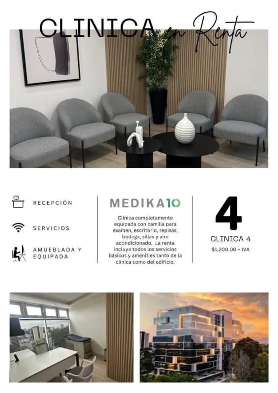 Clínica en Renta Medika 10