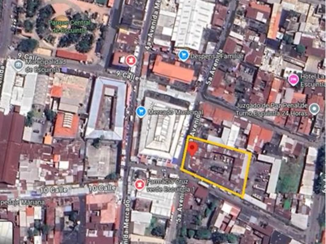 Terreno comercial en Escuintla