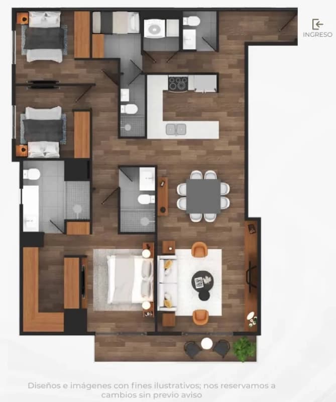 ZONA 10/CASALINI LOS ARCOS*/155.83m²