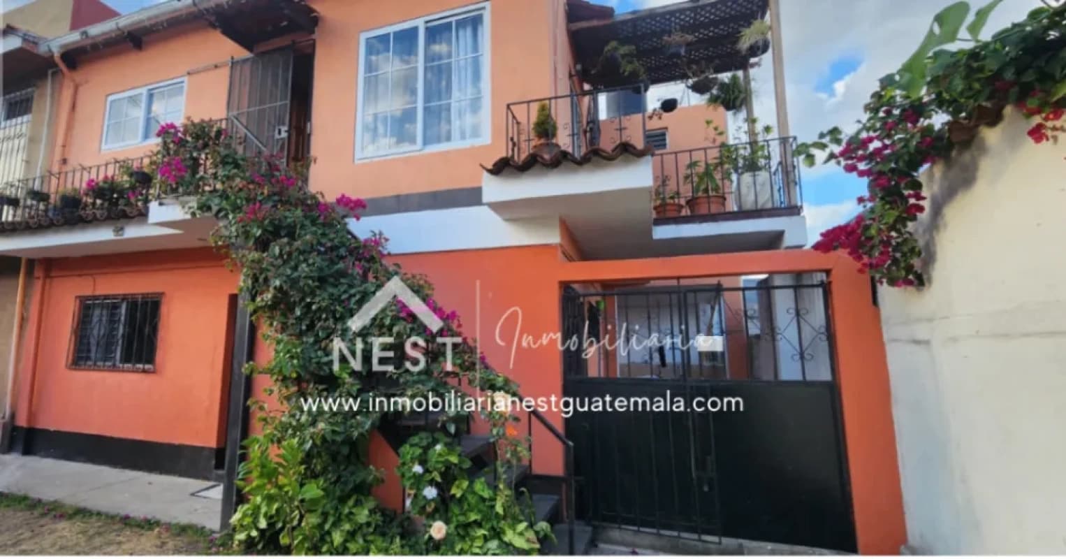 Casa en venta con ingreso adicional (2 apartamentos) | COLONIA EL TESORO - Zona 2 de Mixco