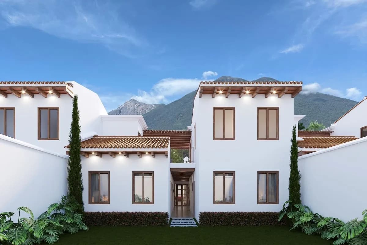Casa en Venta Mariposas De La Estancia Modelo C Antigua Guatemala (D)