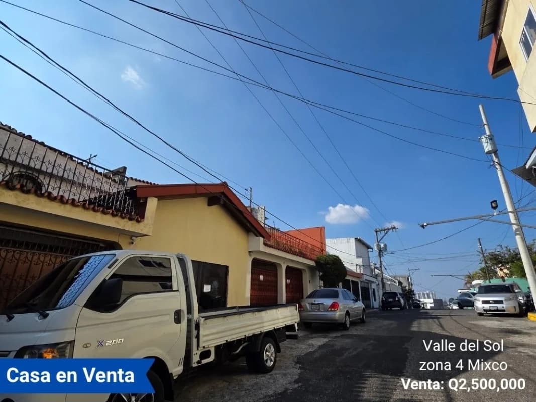 Casa en Venta en Valle del Sol zona 2 Mixco