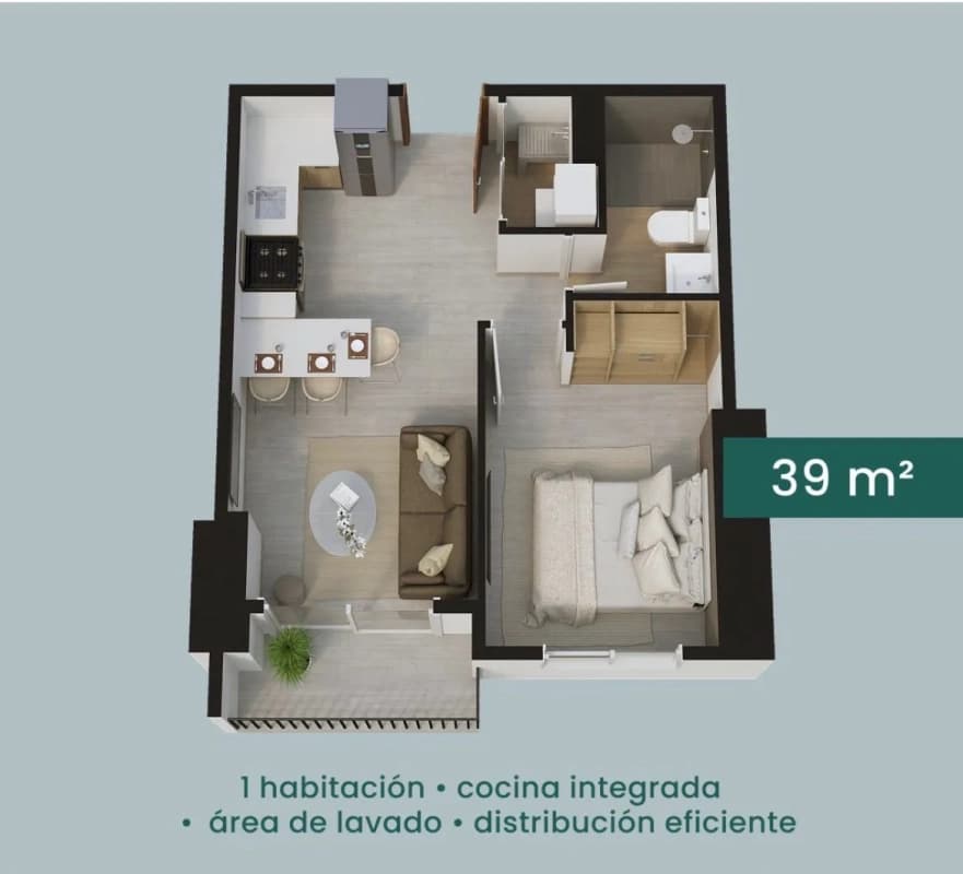 Apto en venta en ANDARES DOCE z12