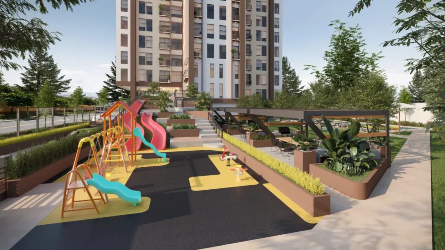 Apartamento en nivel alto en Altaire, zona 11