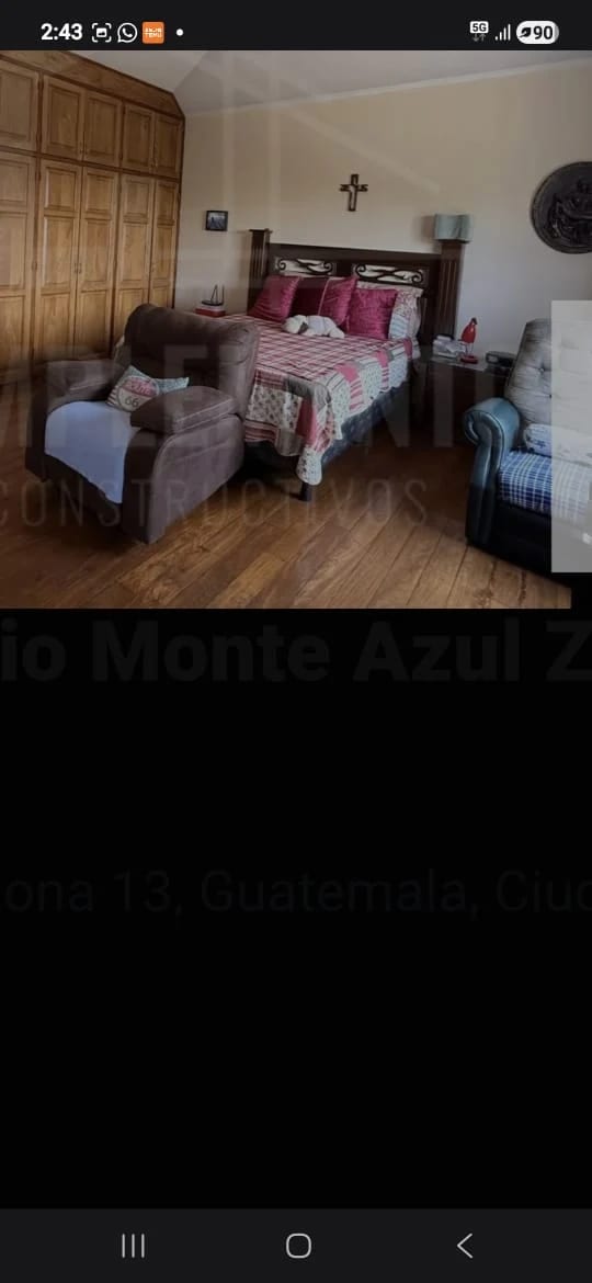 RENTO CASA COLONIA BRAN ZONA 3 REF.6936 *3 HAB, CUARTO SERV, 2 BAÑOS, ESTUDIO, Q.7,000* — Casa en Alquiler en Zona 3, Guatemala, Ciudad — foto 12 de 16