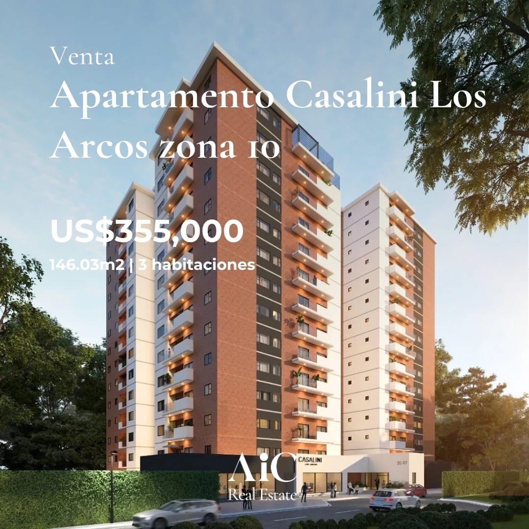 Apartamento en Venta por Cesión de Derechos Casalini los Arcos, Zona 1 — Apartamento en Venta en Casalini Los Arcos, Zona 10, Guatemala, Ciudad — foto 1 de 5