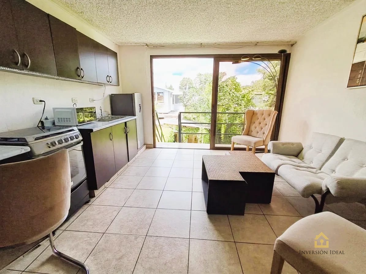 Apartamento amueblado en renta 45 mts2. Q3,900 - 1 dormitorio en Colonia Lourdes zona 16 — Apartamento en Alquiler en Lourdes, Zona 16, Guatemala, Ciudad — foto 2 de 10