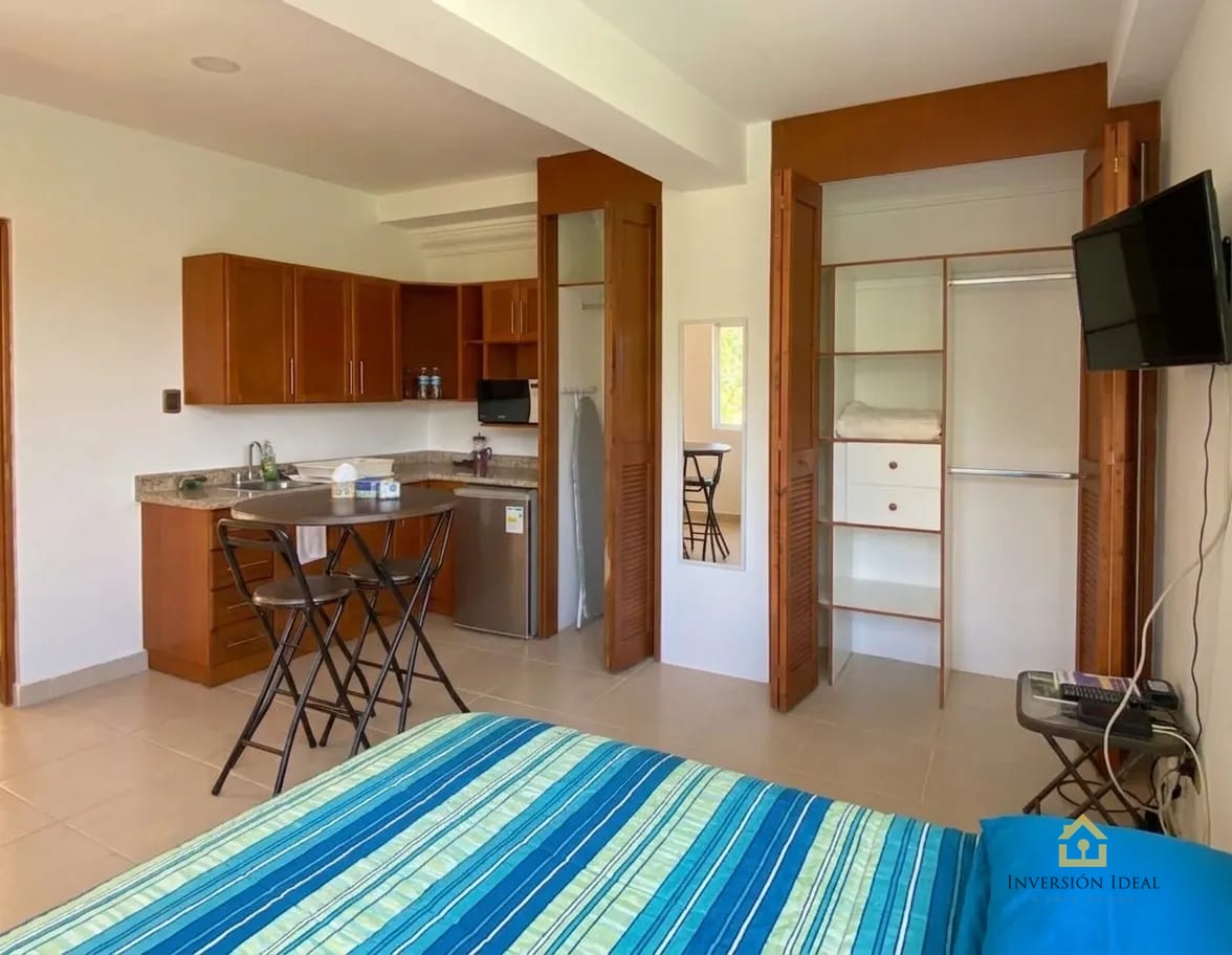 Rento apartamento amueblado 1 habitación - Q3,500 - Edificio Veremos — Apartamento en Alquiler en La Montaña, Zona 16, Guatemala, Ciudad — foto 1 de 8