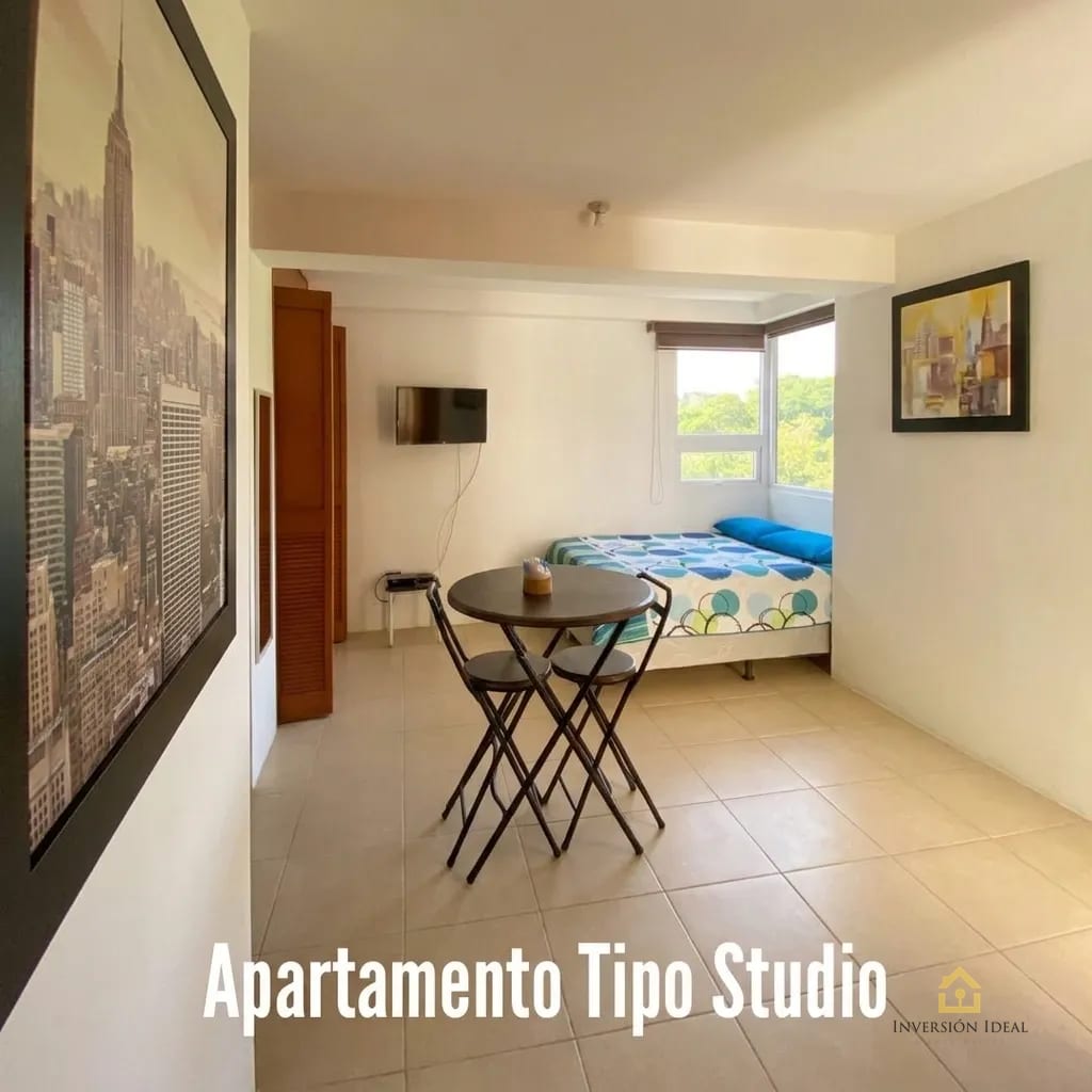 Rento apartamento amueblado 1 habitación - Q3,500 - Edificio Veremos — Apartamento en Alquiler en La Montaña, Zona 16, Guatemala, Ciudad — foto 2 de 8