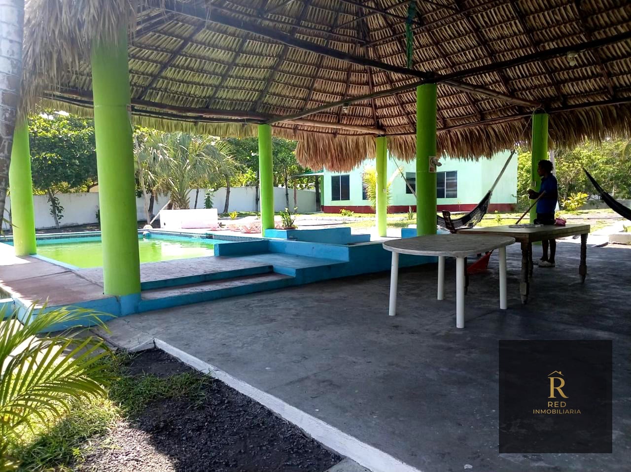 🏖️ Terreno con dos bungalows en venta — Aldea El Pumpo, Km 144 a 3 Km de Monterrico — Terreno en Venta en Monterrico, Santa Rosa — foto 5 de 14