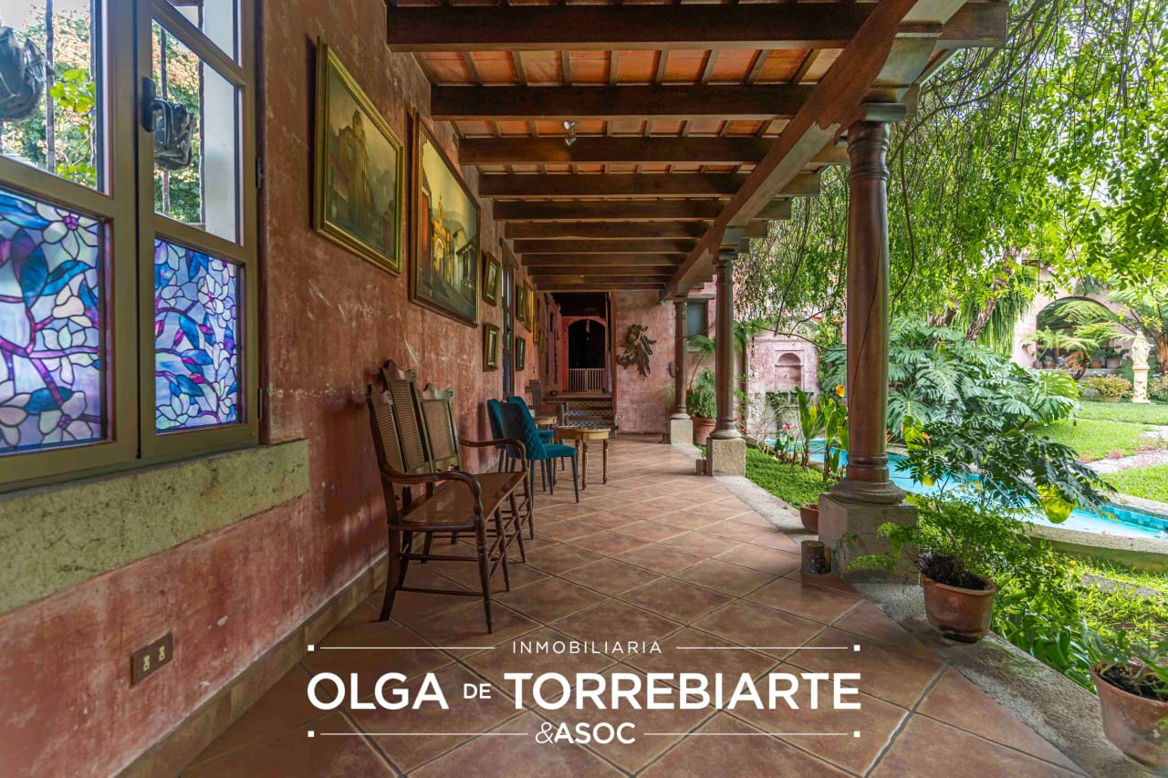 Casa amueblada en Condominio Hacienda San Jerónimo — Casa en Venta en Antigua, Sacatepéquez — foto 9 de 17