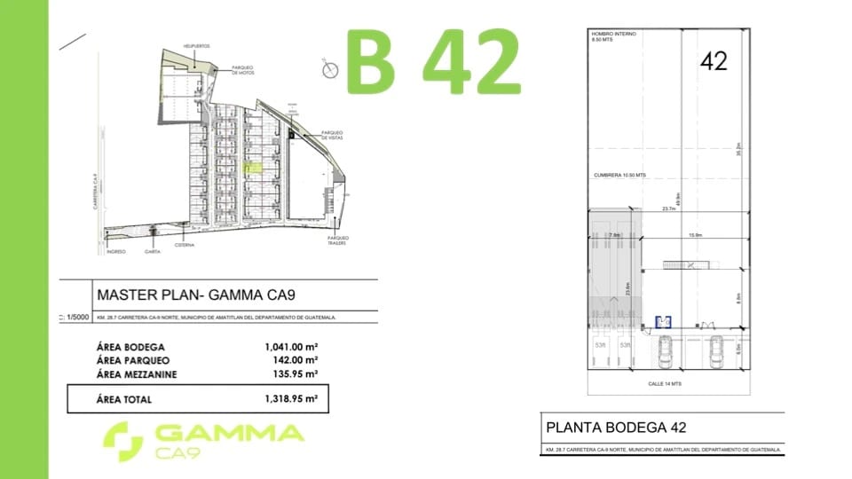 Bodegas en Alquiler Gamma CA9, Km. 28.7 Norte Amatitlan. — Bodega / Ofibodega en Alquiler en Amatitlán, Guatemala, Ciudad — foto 8 de 15