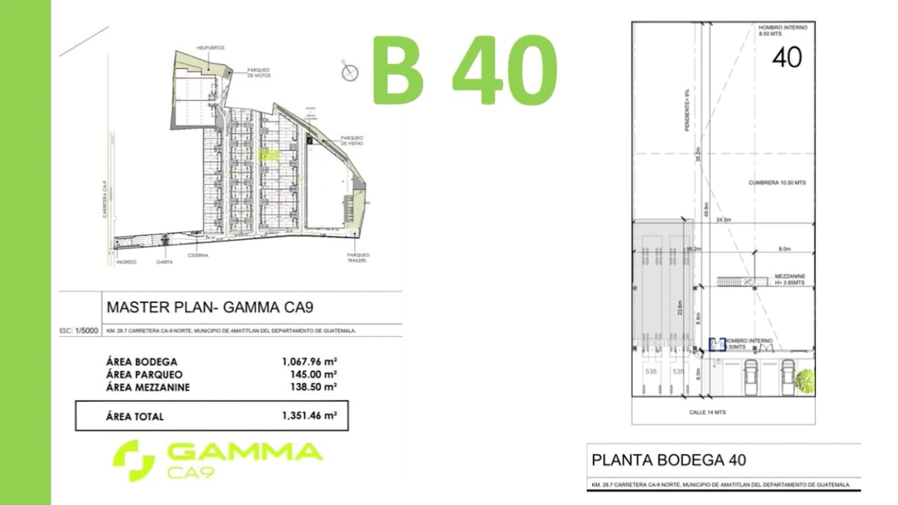Bodegas en Venta Gamma CA9, Km. 28.7 Norte Amatitlan. — Bodega / Ofibodega en Venta en Amatitlán, Amatitlán, Guatemala, Ciudad — foto 4 de 16