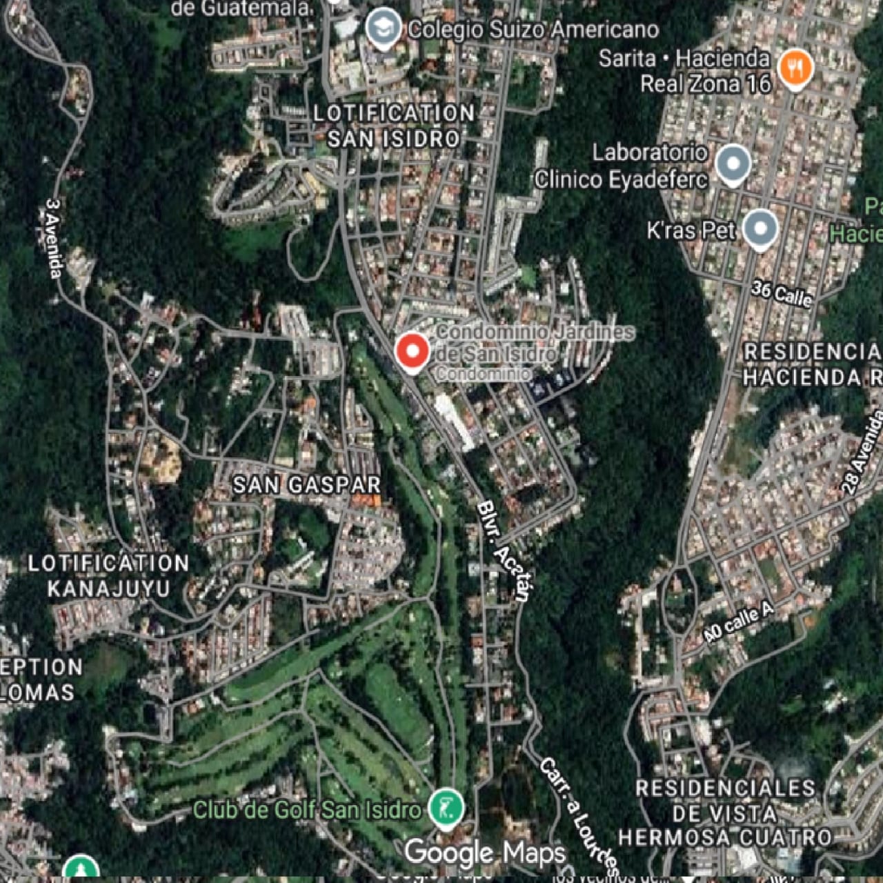Terreno en venta zona 16 Jardines de San Isidro de 536 varas² — Terreno en Venta en Jardines de San Isidro, Zona 16, Guatemala, Ciudad — foto 5 de 5