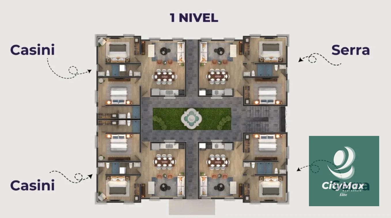 PRE VENTA DE APARTAMENTOS - EXCLUSIVO CLUB RESIDENCIAL LOS FRANCISCANOS - 8
