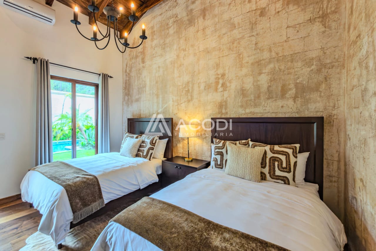 Casa de un nivel amueblada en Antigua Guatemala — Casa en Venta en Antigua, Sacatepéquez — foto 8 de 10