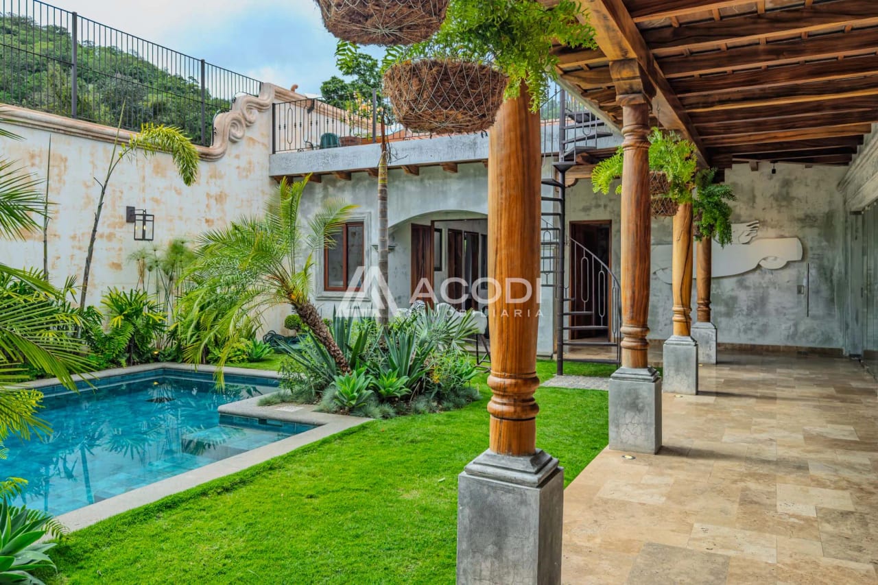 Casa de un nivel amueblada en Antigua Guatemala — Casa en Venta en Antigua, Sacatepéquez — foto 10 de 10