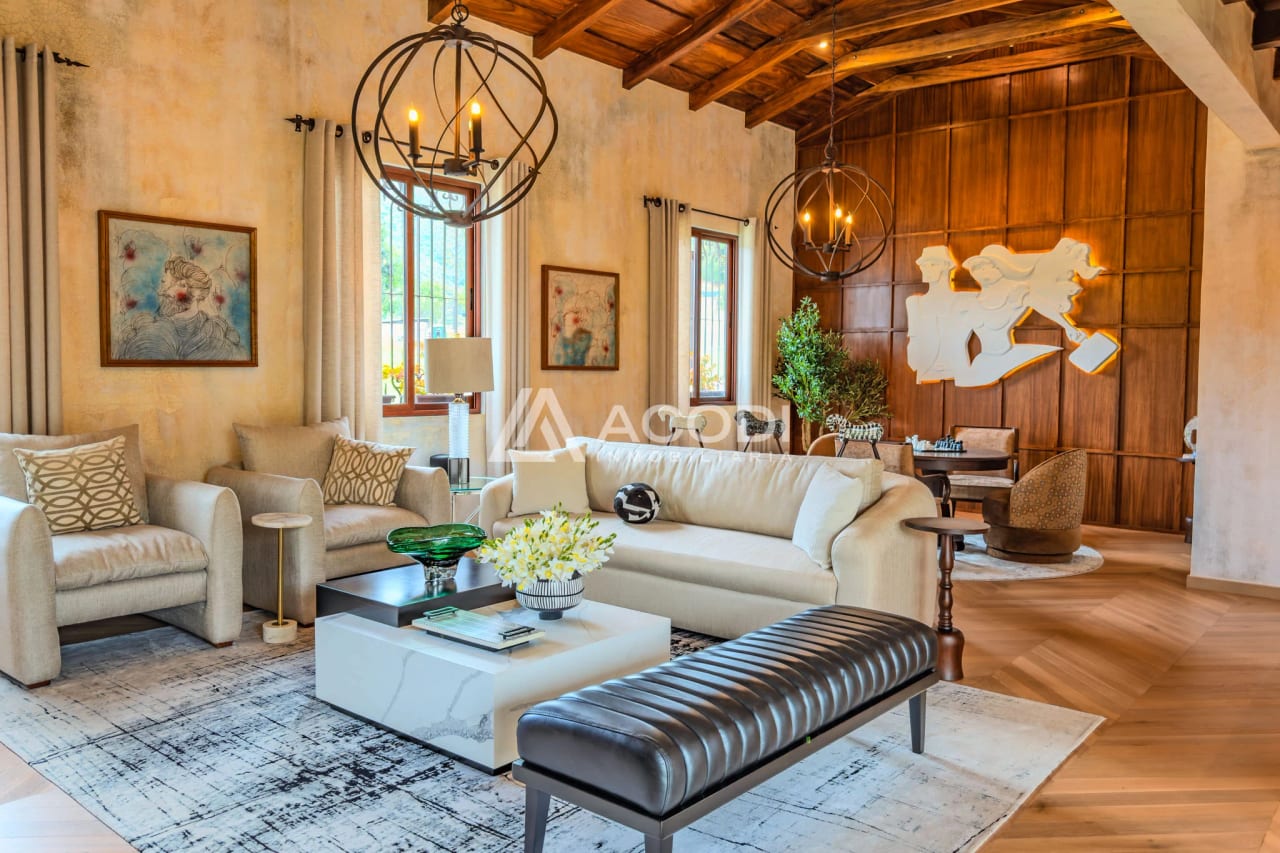 Casa de un nivel amueblada en Antigua Guatemala — Casa en Venta en Antigua, Sacatepéquez — foto 1 de 10