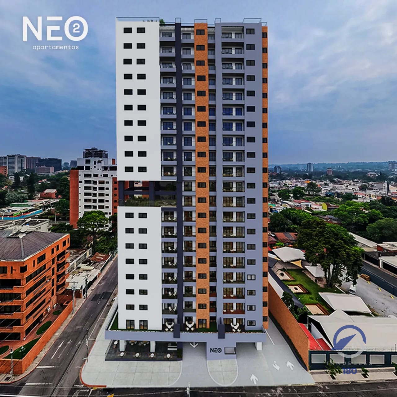 Apartamento para estrenar en renta en Edificio Neo 2, zona 10 — Apartamento en Alquiler en Neo Apartamentos, Zona 10, Guatemala, Ciudad — foto 1 de 16