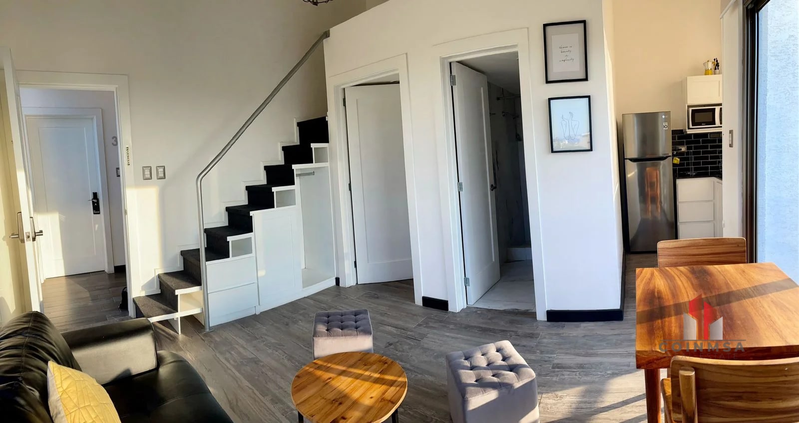 Apartamento amueblado Tipo Loft en renta zona 15 / Adamant - 2